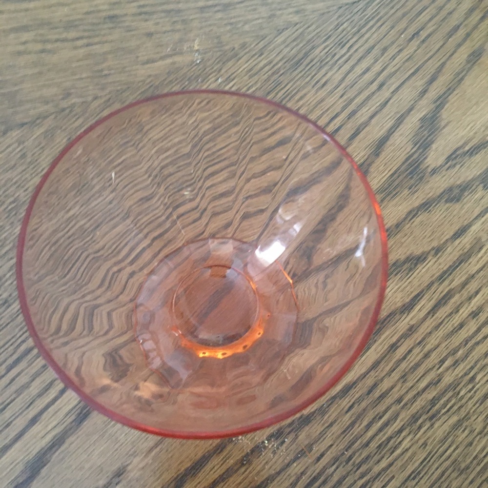 Small pink depression era dish - Picture 2 of 2